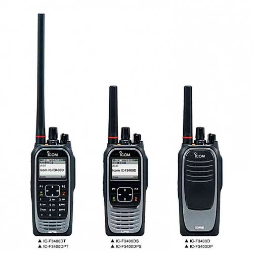 IC-F3400D / F4400D VHF/UHF Digital Handheld Transceiver